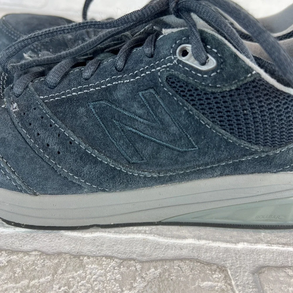 New Balance 928v3 Sneakers Walking Shoes Womens 7.5 Navy Blue Suede WW928NV3